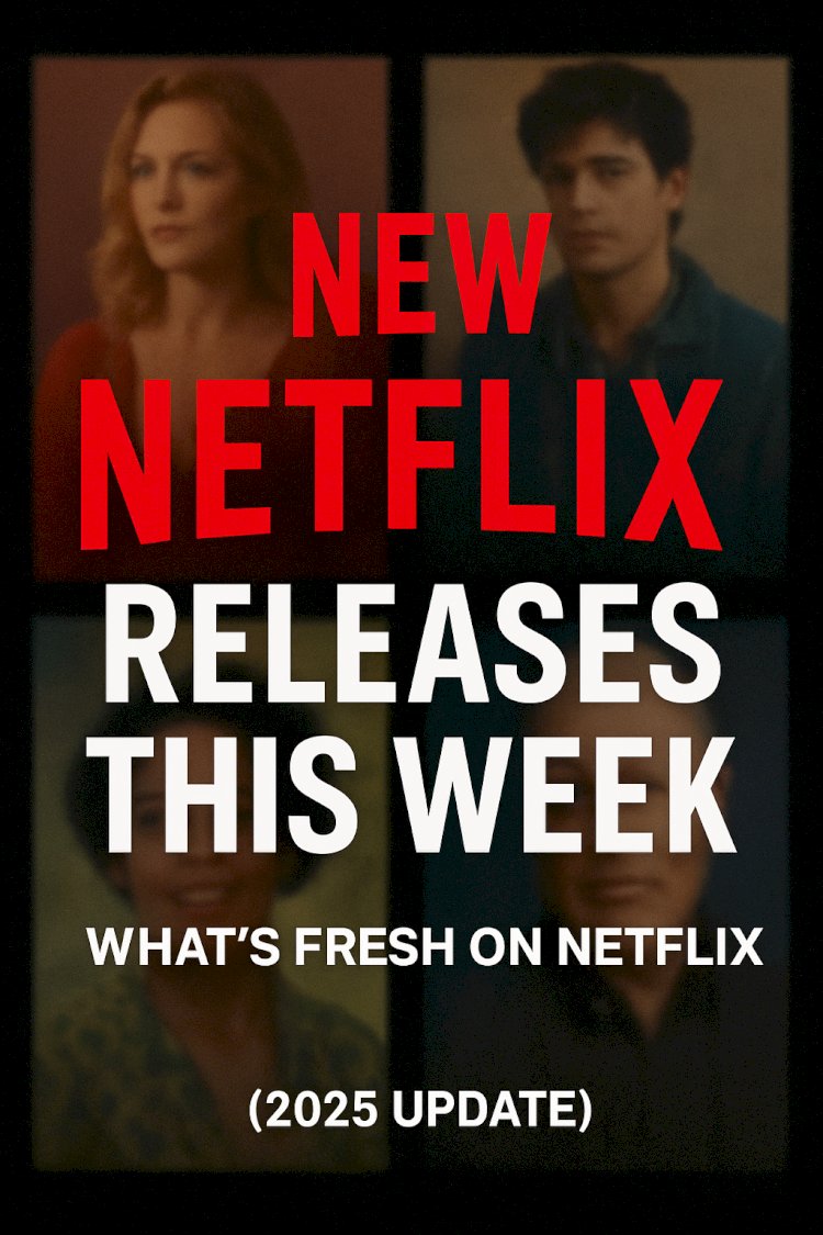 New Netflix Releases This Week — What’s Fresh on Netflix (2025 Update)